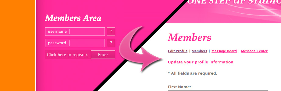 Members Area