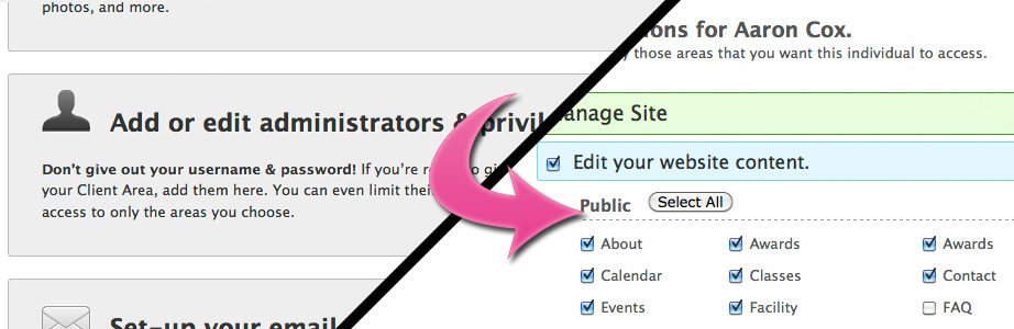 Multiple Administrators